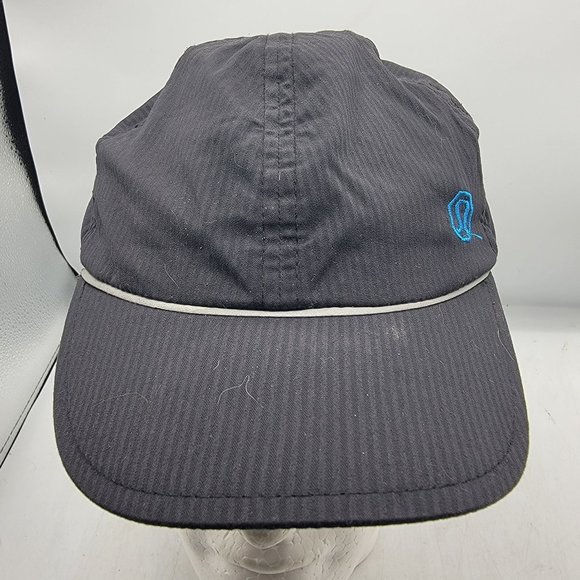 Lululemon Lightspeed Run Hat Black Casual Athletic Zipper Lightweight Hiking